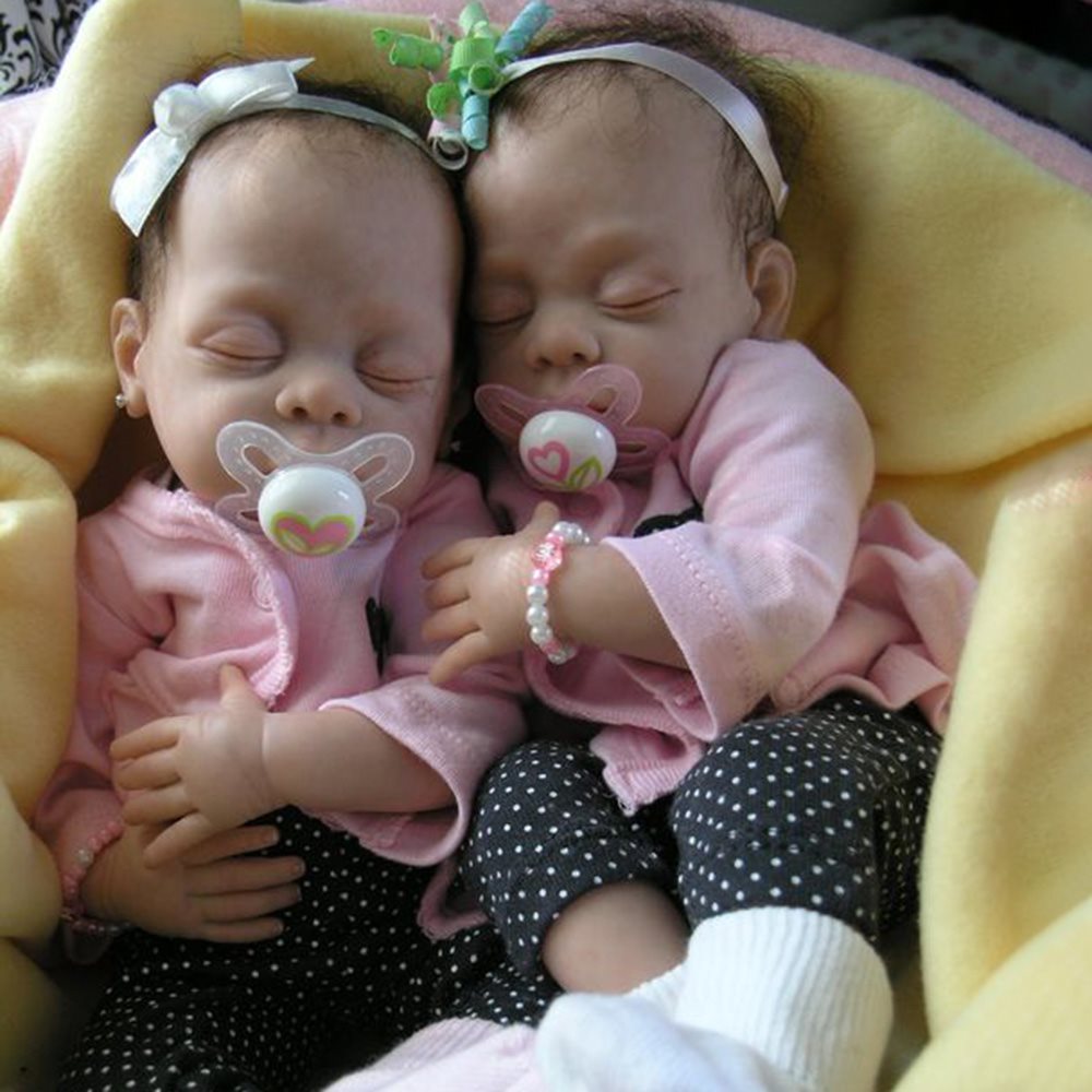 17' Little Full Silicone Twins Toy